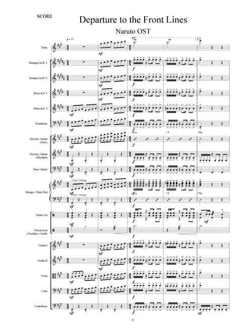 Departure To The Front Lines (Arr. Kassym Aitbayev) - Yasuharu Takanashi (Chamber Orchestra)