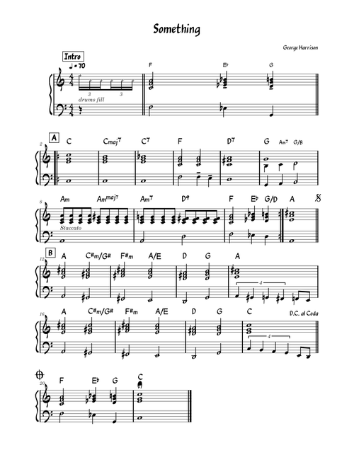 Something  – George Harrison