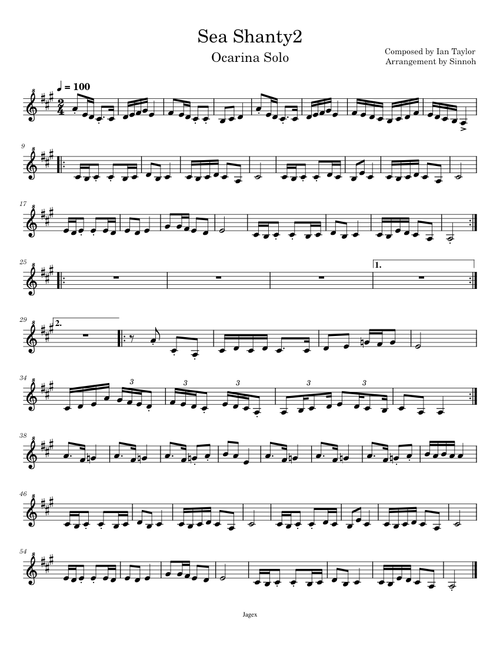 Sea Shanty2 Solo