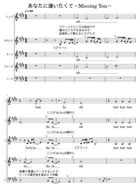 Free 松田聖子 sheet music | Download PDF or print on