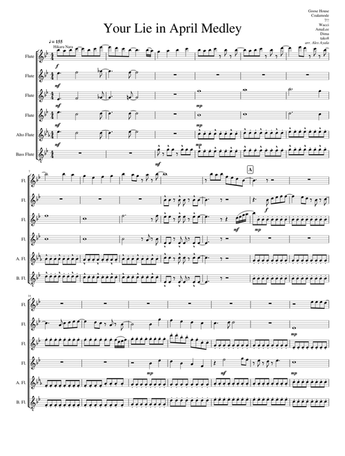 Your Lie in April Medley
