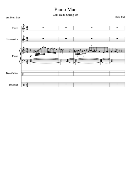 Piano Man - Billy Joel