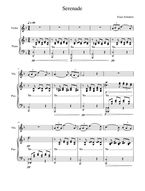 Ständchen (Serenade) – Franz Schubert