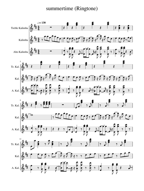 Summertime (Ringtone)