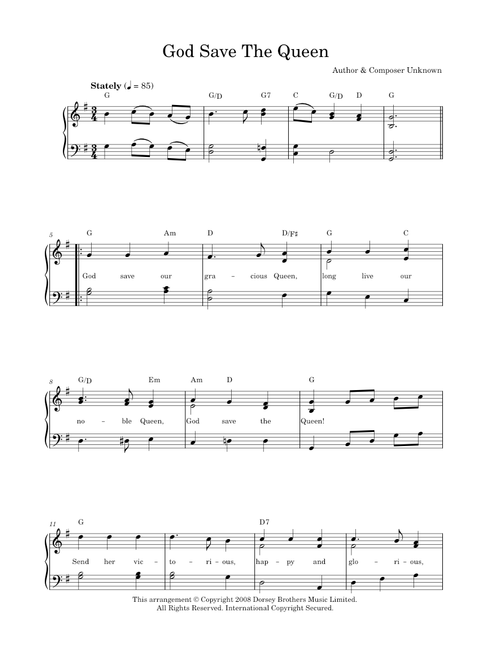 God Save the Queen - Misc Traditional