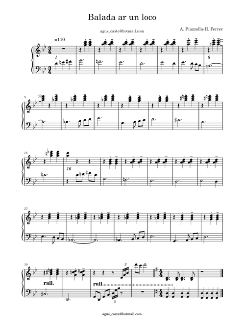 Balada para un loco - Astor Piazzolla