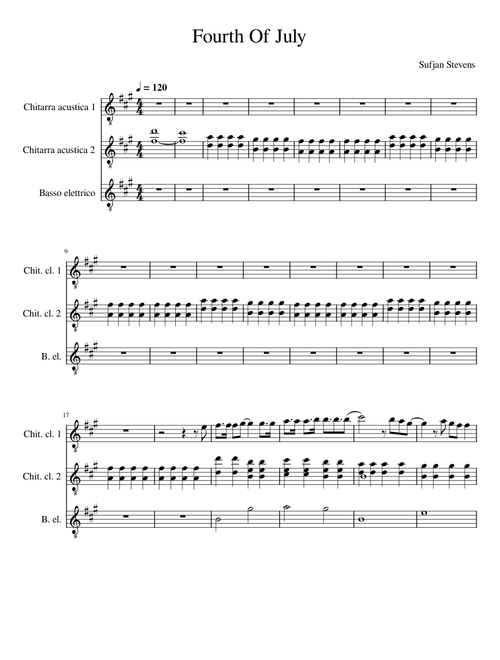Fourth Of July – Sufjan Stevens