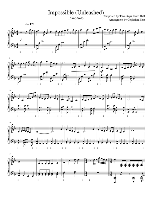 Two Steps From Hell -- Impossible (Unleashed) Full Version (Finished)