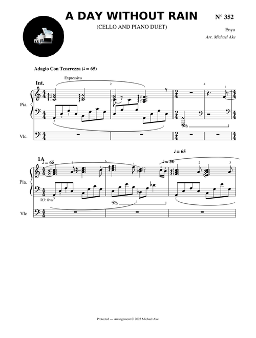 A Day without rain (orchestral) - Enya