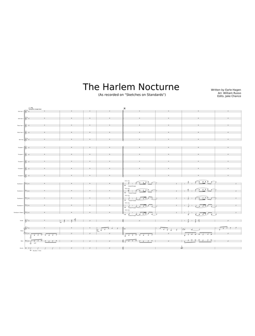 Harlem nocturne – Arr. Bill Russo (Stan Kenton Version)