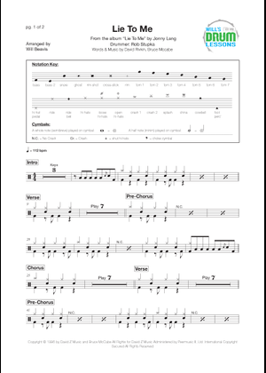 Play Official version of Lie to me Sheet Music by Jonny Lang for