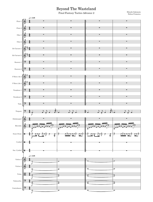 Final Fantasy Tactics A2 sheet music by jimbo8 | Play, print, and