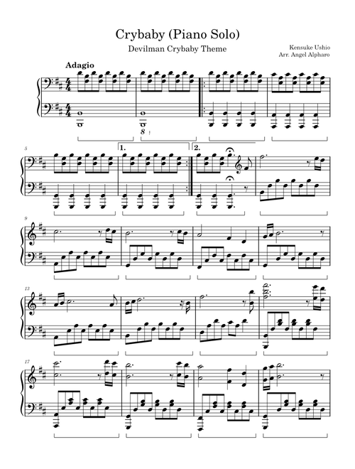 Crybaby (Piano Solo)