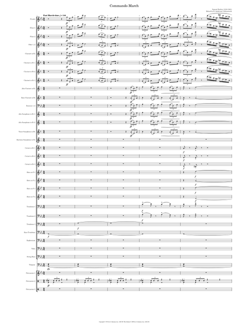 Commando March – Samuel Barber