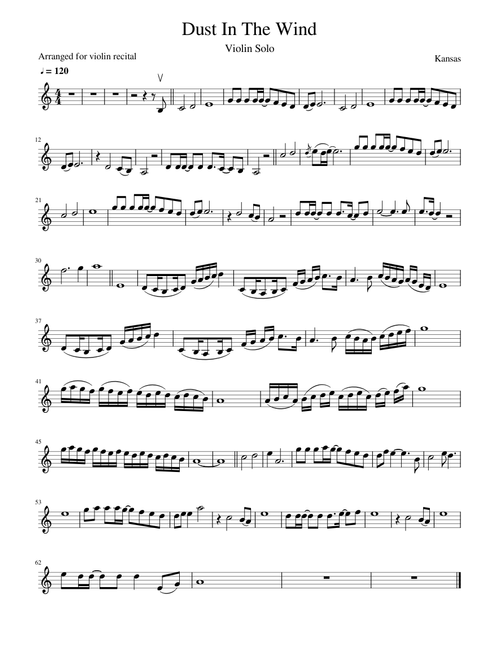 Dust In The Wind_Violin Solo