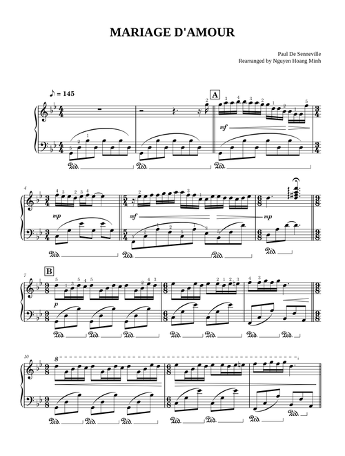 Marriage D'amour – Música Clásica