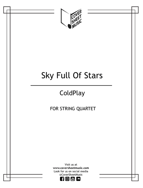 A Sky Full Of Stars (Arr. Jose Quintana) - Coldplay (String Quartet)