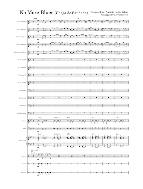 Chega de saudade – Antônio Carlos Jobim