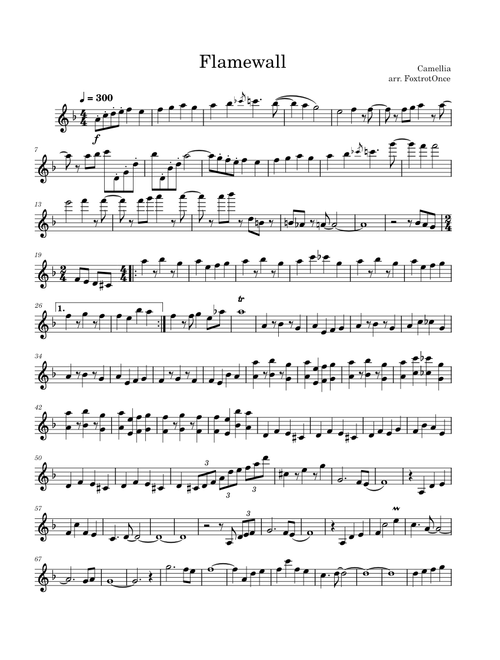 Flamewall – Camellia (Tera I/O)