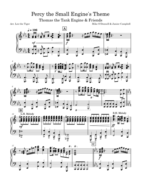 Thomas the Tank Engine - Percy's Theme