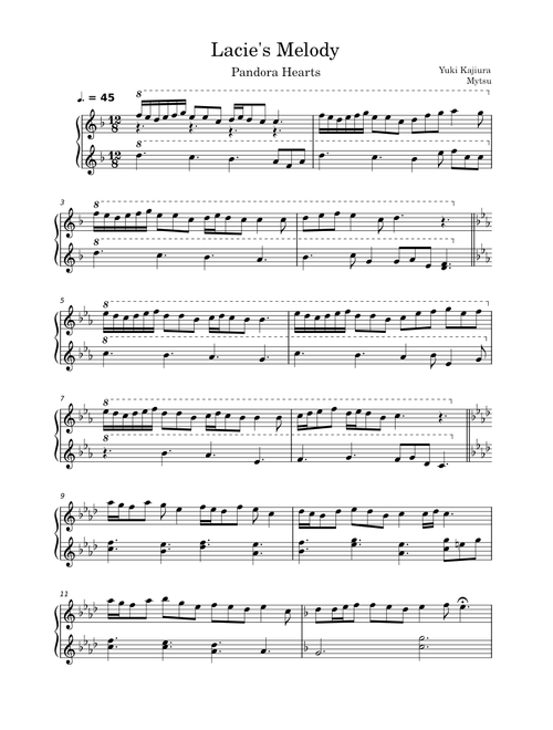Melody Lacie's song – Yuki Kajiura