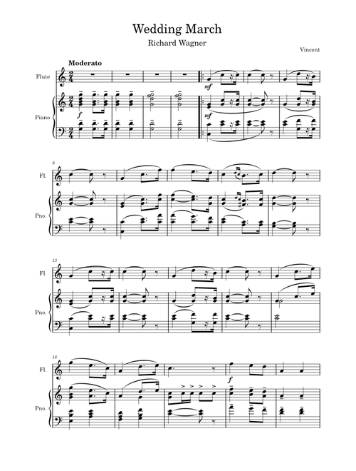 Wagner - Wedding March