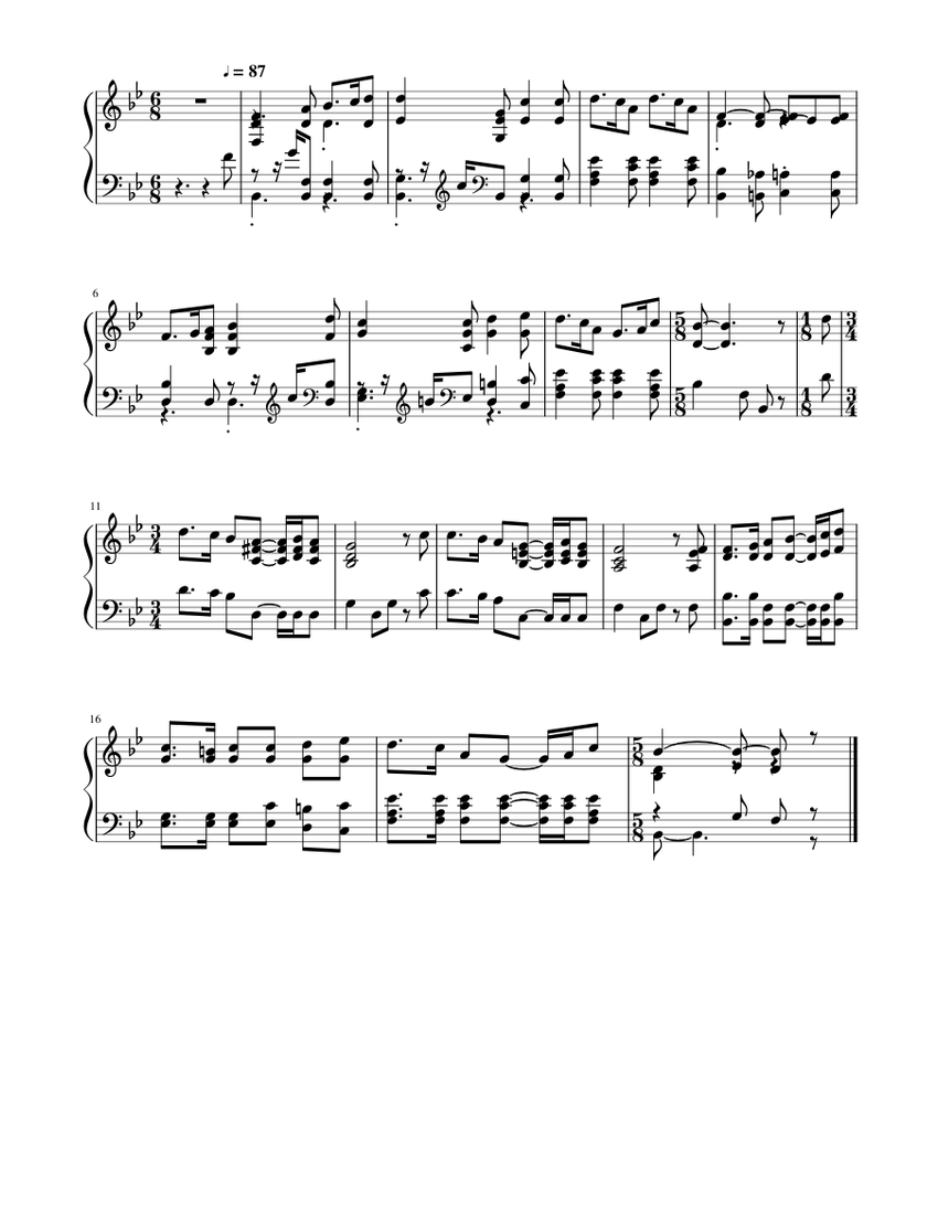 Come join the bright circle florence williams falconer sheet music