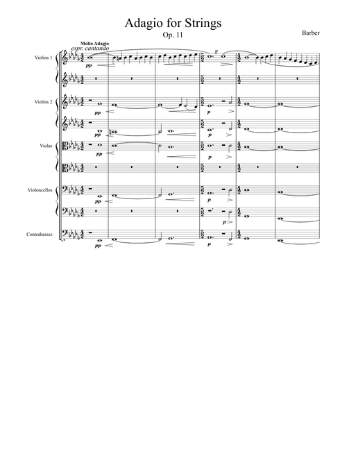 Adagio for Strings