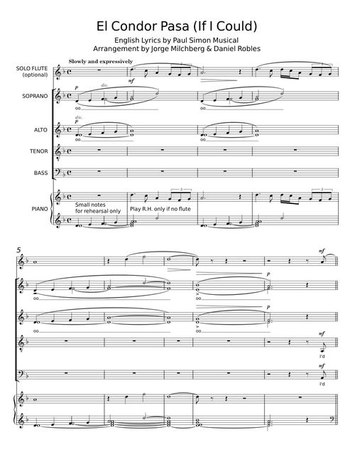 El condor pasa - Paul Simon