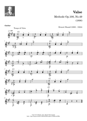 【中古】「非常に良い」［CD］Ernest Shand Guitar Music Shand, Ernest – Classical Guitar Sheet Music and Tabs: Free PDFs