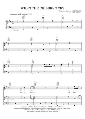 Free White Lion sheet music | Download PDF or print on Free White Lion sheet music | Download PDF or print on