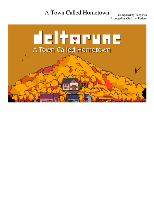 A Town Called Hometown (Deltarune)