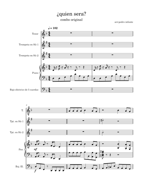 Sway (Quien Sera) – Glee Cast