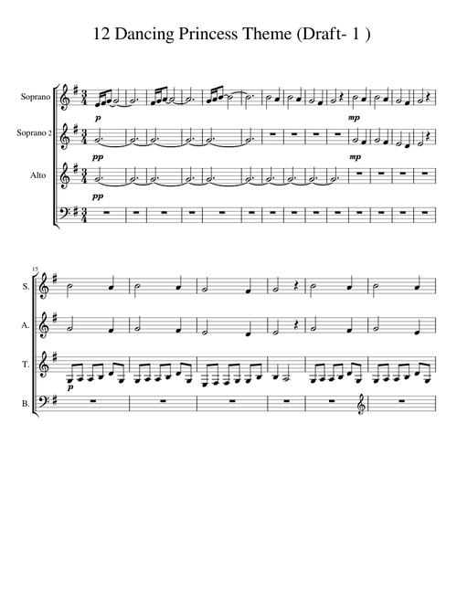 Barbie and the 12 Dancing Princess Theme