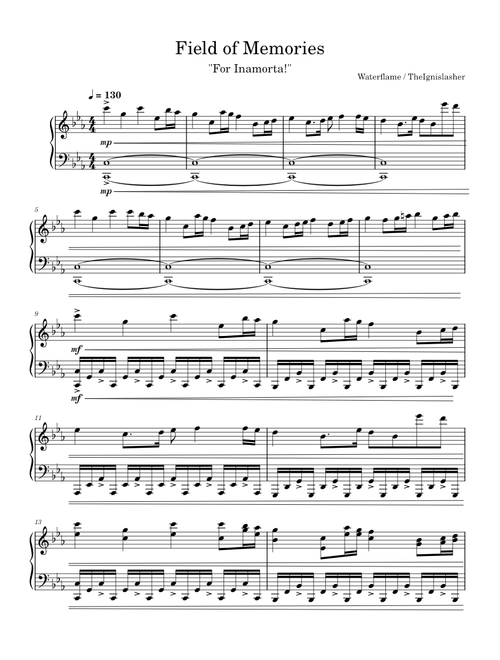 Field of Memories – Waterflame