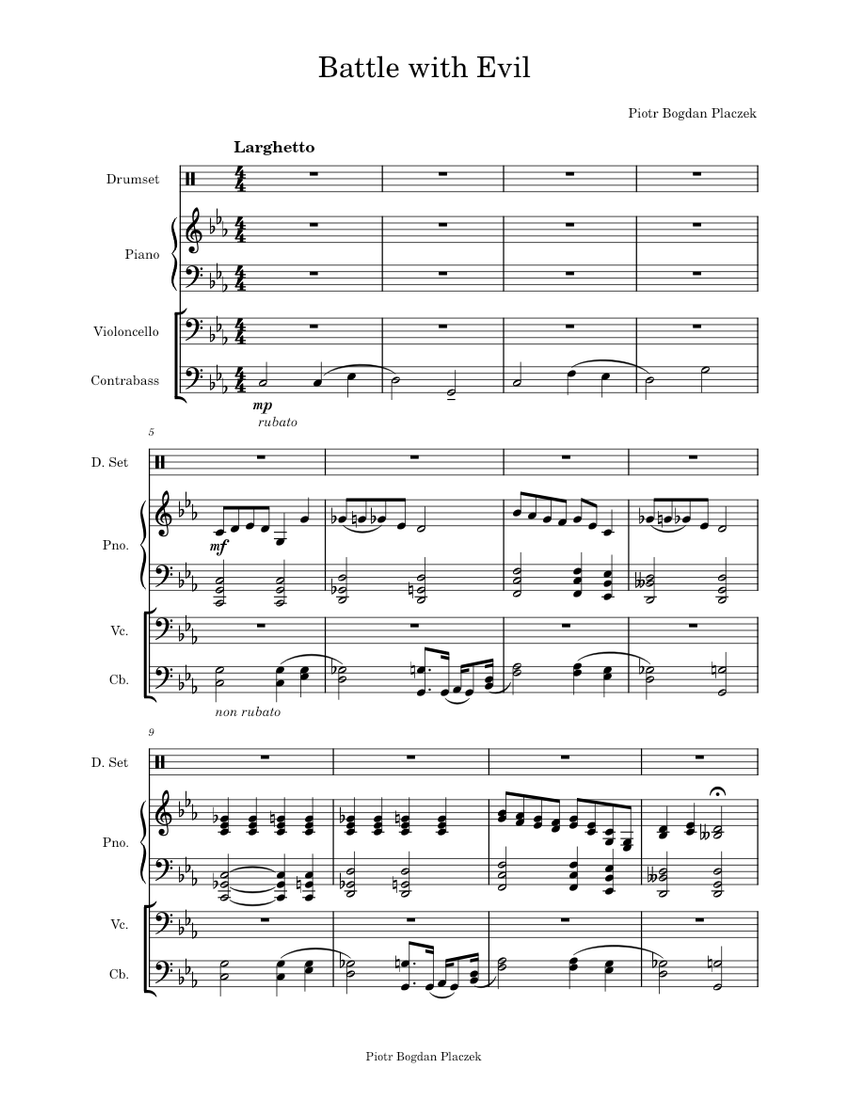 Battle With Evil Piano Tutorial