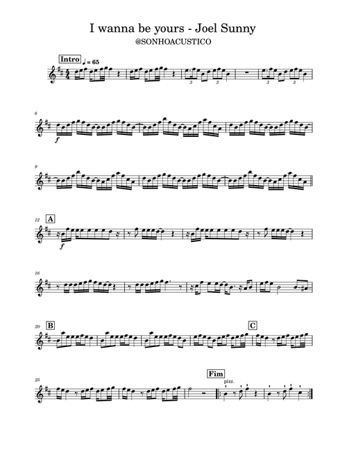 I Wanna Be Yours (Arr. Murilo Cesar) - Arctic Monkeys (String Ensemble)