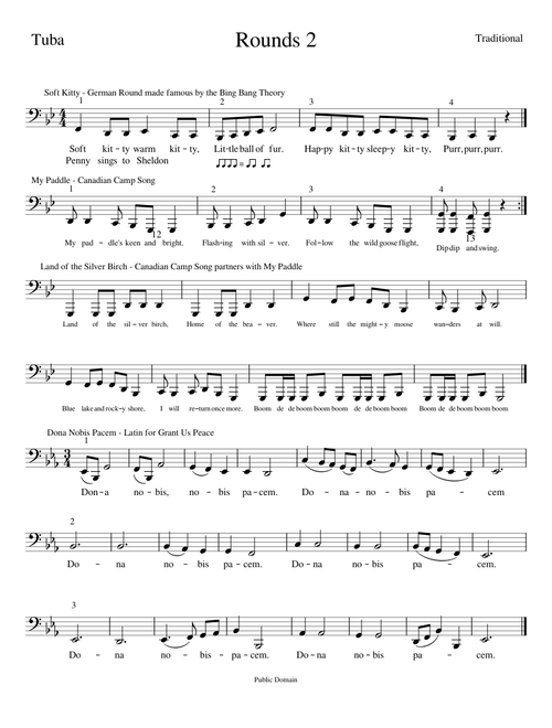 Rounds 2 Tuba