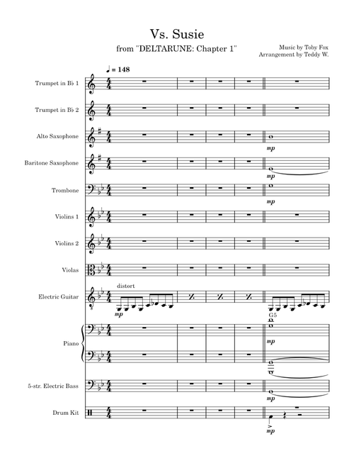 Vs. Susie – Jazz Fusion Arrangement