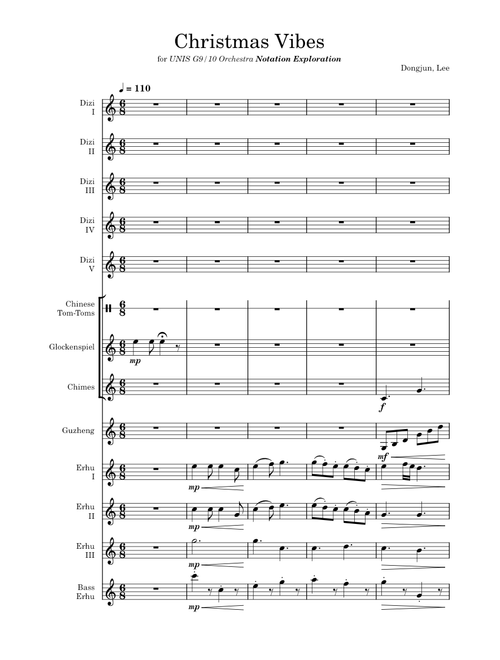 Christmas Vibes [Notation Exploration] – dlee15