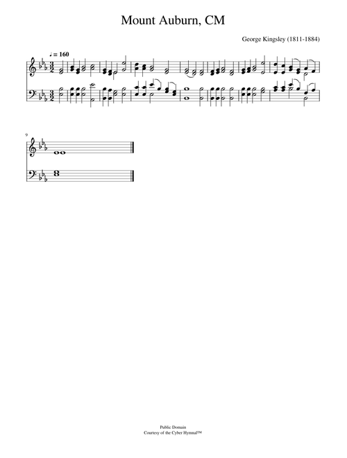 When the last trumpet’s awful voice - George Kingsley