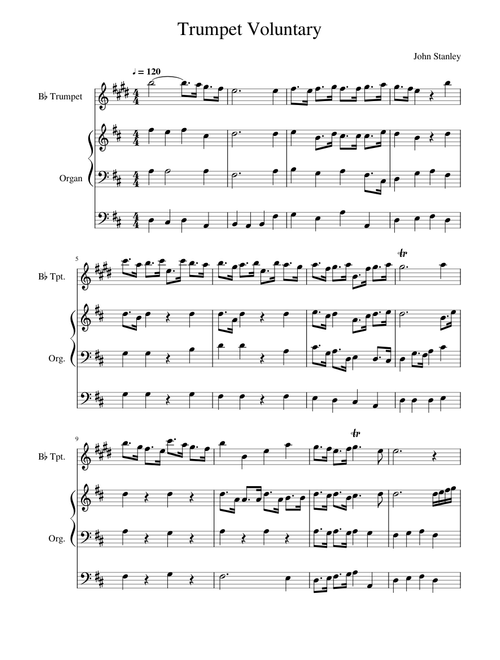Trumpet Voluntary - John Stanley