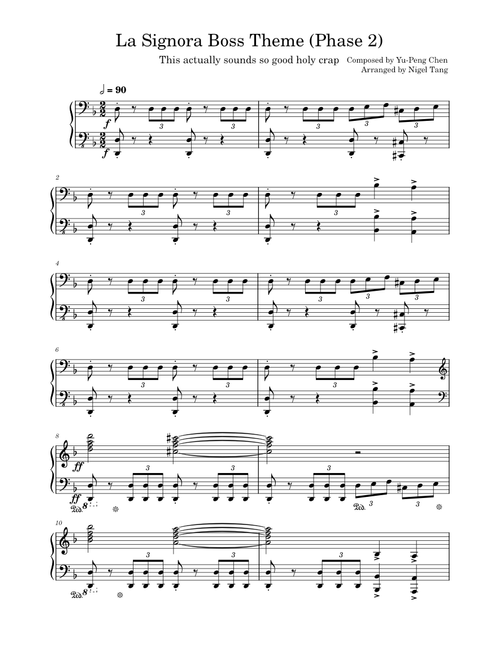 La Signora Boss Theme (Phase 2)