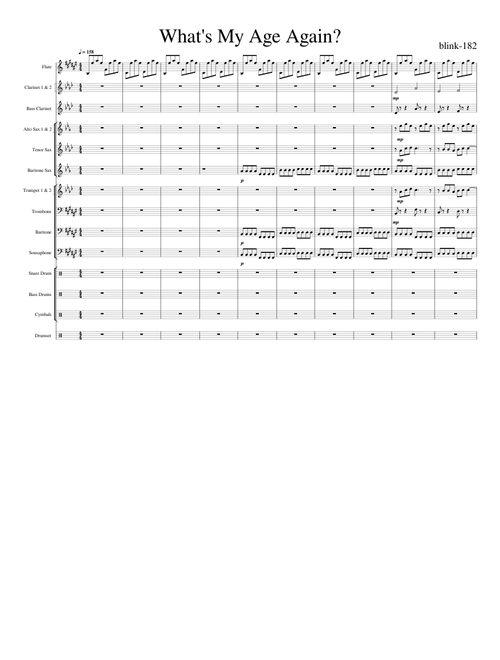 What's My Age Again Marching Band (Remastered)