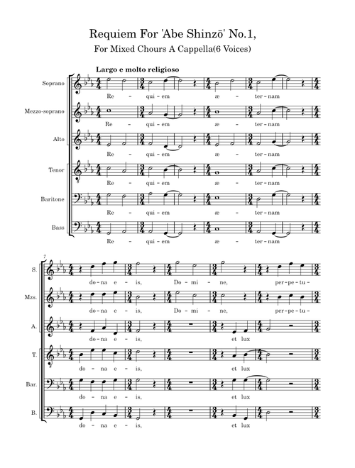 Requiem for "Abe Shinzō",No.1（安倍晋三元首相の死を悼むレクイエム 第１番）-2933