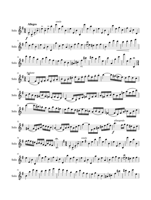 Kreisler - Preludium and Allegro