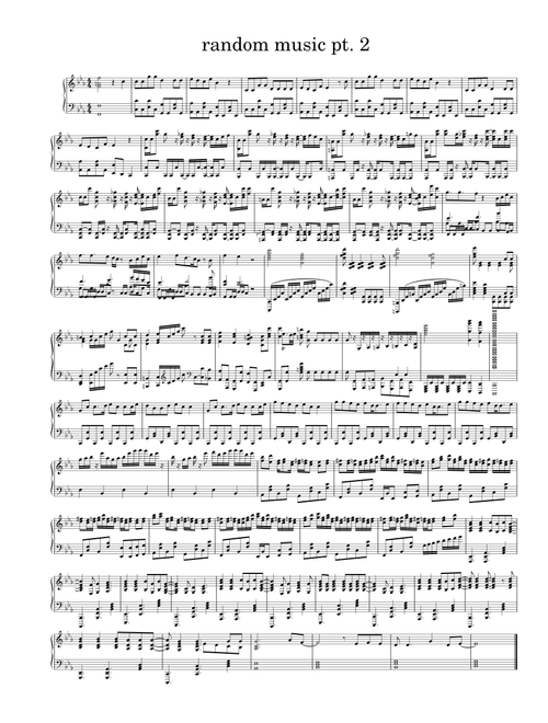 random music pt. 2