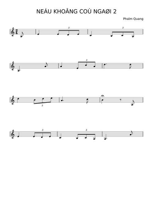 NẾU KHÔNG CÓ NGÀI 2 – Phạm Quang