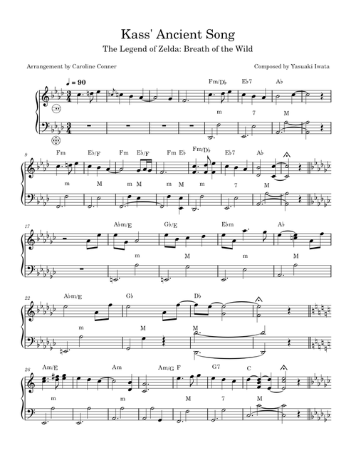 Kass: Ancient Song (for Accordion) – Yasuaki Iwata