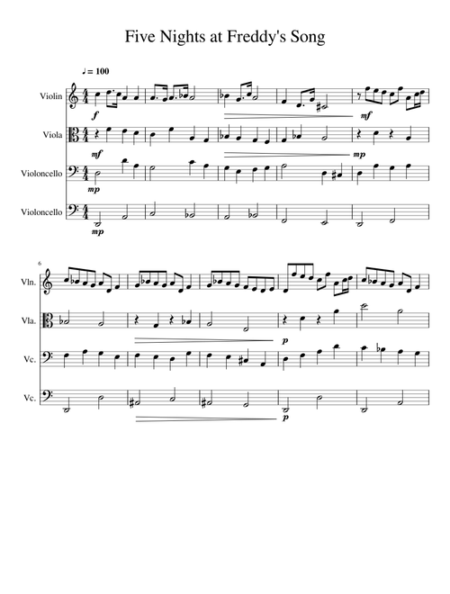 Five Nights at Freddy's (Classical Arrangement)